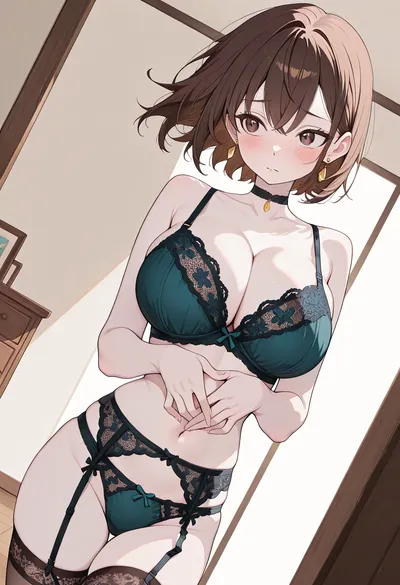 Momo Ayase from Dandadan — AI-generated anime art