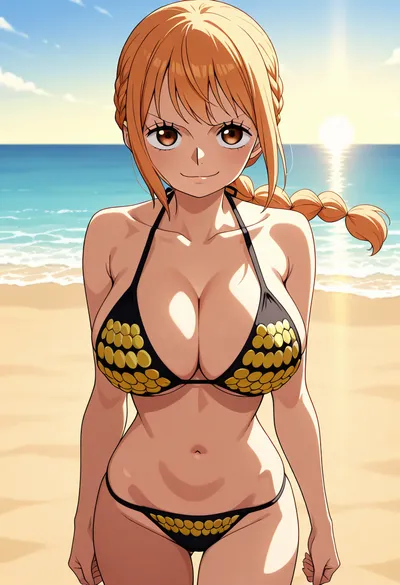 Rebecca from One Piece — AI-generated anime art