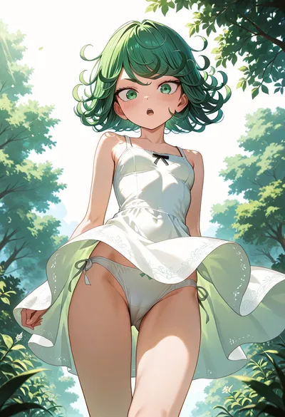 Tatsumaki from One Punch Man — AI-generated anime art