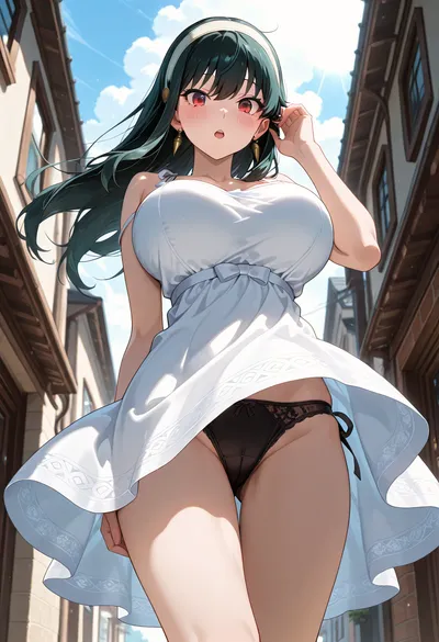Yor Briar from Spy x Family — AI-generated anime art